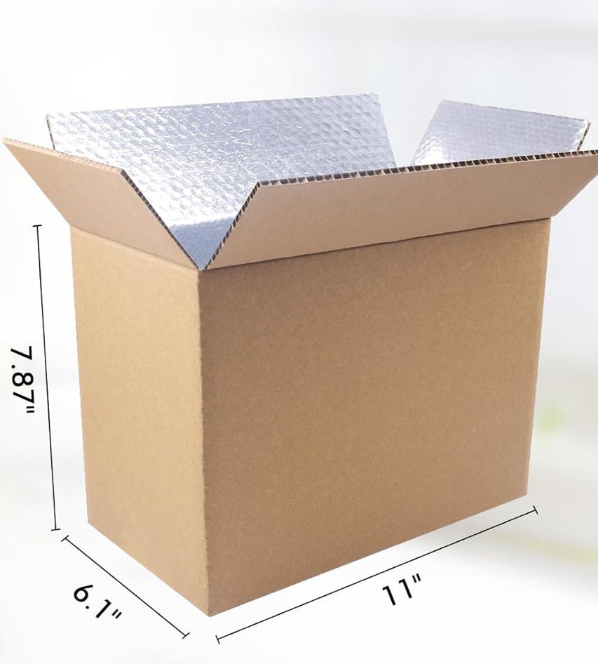 Insulated shipping Box (Up to 4 Small Plants)